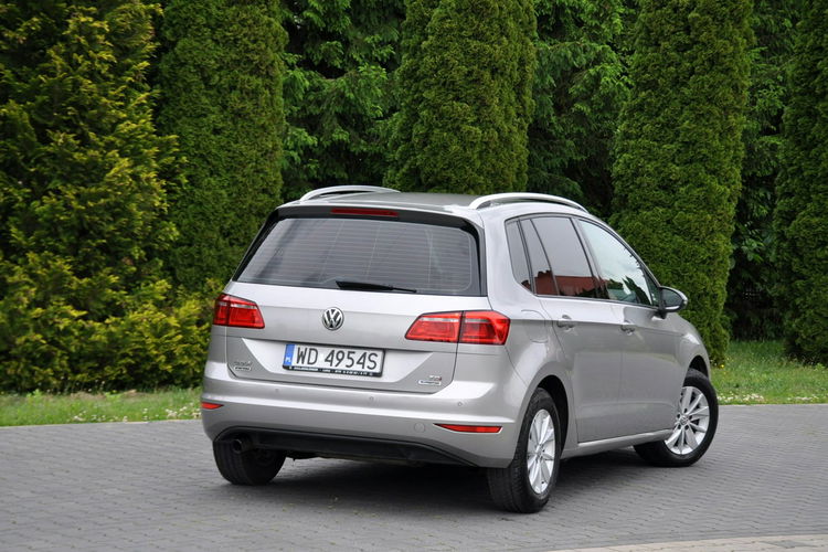Volkswagen Golf Sportsvan 1.6TDI(110KM) Masaże Klimatronik Duże Radio Alcantara 2xParktr.Alu15" zdjęcie 7