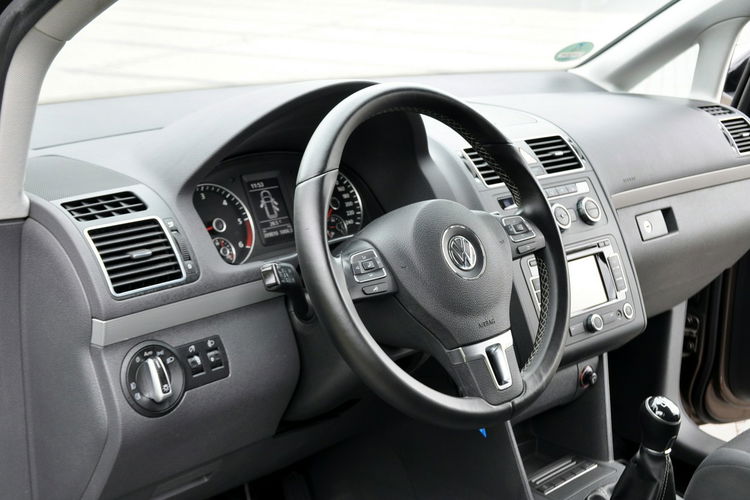 Volkswagen Touran 1.6TDI(105KM) Match Duża Navi Skóry Parktronik Reling Alu16"ASO VW zdjęcie 24