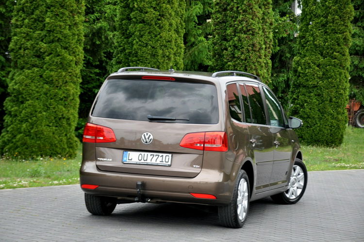 Volkswagen Touran 1.6TDI(105KM) Match Duża Navi Skóry Parktronik Reling Alu16"ASO VW zdjęcie 7