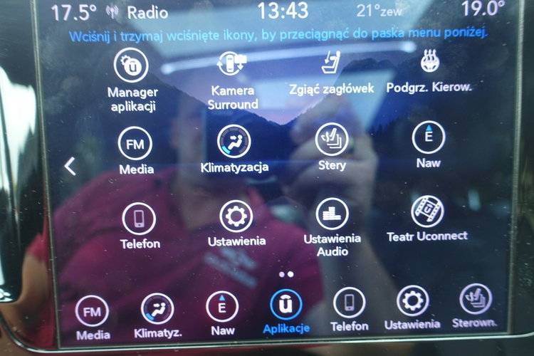 Chrysler Pacifica Oferta prywatna Pełna Opcja Limited S Szklany Dach Nowe LPG zdjęcie 45