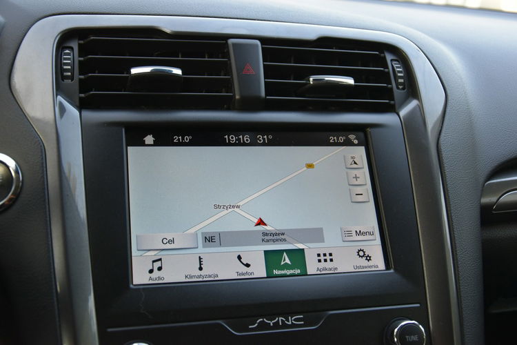 Ford Mondeo Titanium 2.0TDCi 190KM Automat 2019r. 2xPDC NAVi TEMPOMAT Kamera HAK zdjęcie 33