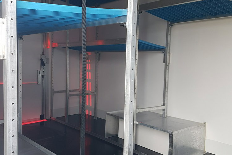 Iveco Daily KONTENER NISKOPODŁOGOWY 4.43x2.23x2.42 SKLEP BAR FOODTRUCK KAMPER AC zdjęcie 26