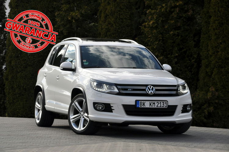Volkswagen Tiguan 2.0TDI(140KM) R-Line 4x4 Xenon Led Panorama Duża Navi Alu19"FULL ASO zdjęcie 1