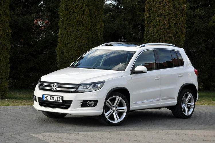 Volkswagen Tiguan 2.0TDI(140KM) R-Line 4x4 Xenon Led Panorama Duża Navi Alu19"FULL ASO zdjęcie 10