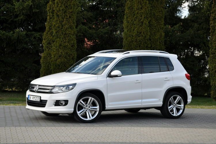 Volkswagen Tiguan 2.0TDI(140KM) R-Line 4x4 Xenon Led Panorama Duża Navi Alu19"FULL ASO zdjęcie 11
