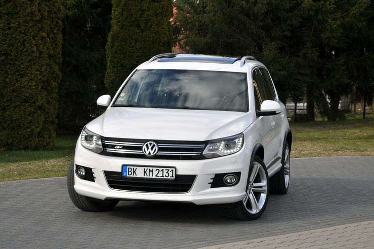 Volkswagen Tiguan 2.0TDI(140KM) R-Line 4x4 Xenon Led Panorama Duża Navi Alu19"FULL ASO zdjęcie 8