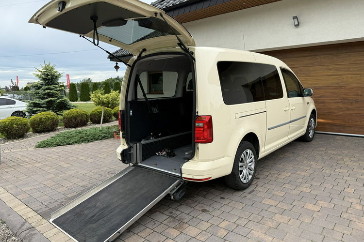 Volkswagen Caddy 17r. 2.0tdi 5os. + osoba na wózku inwalida zdjęcie 6