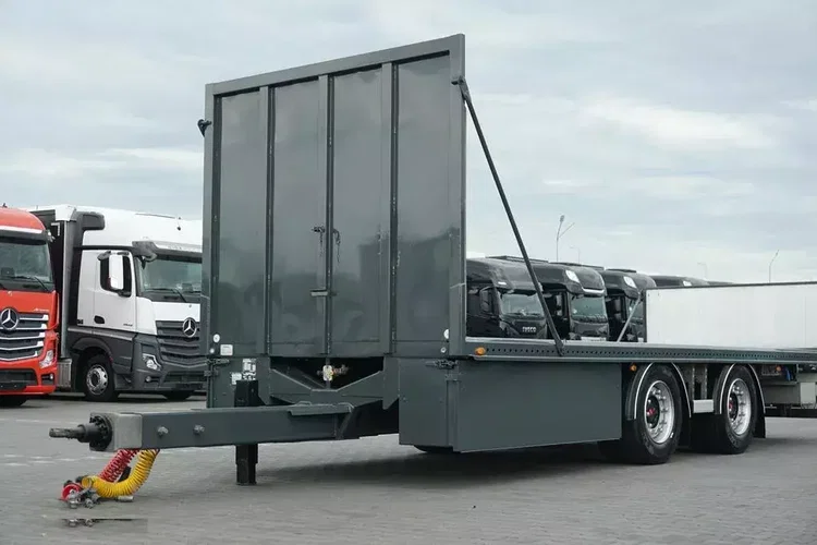 Fruehauf TANDEM / PLATFORMA / DŁ. 7.3 M zdjęcie 12