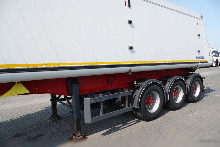 Schmitz -CARGOBULL / WYWROTKA 40 M3 / MULDA ALUMINIOWA / OŚ PODNOSZONA / SAF /SPROWADZONA zdjęcie 10