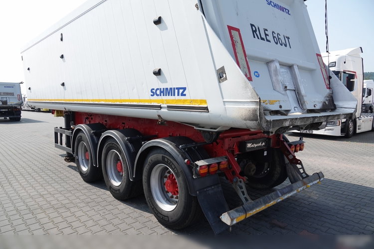 Schmitz -CARGOBULL / WYWROTKA 40 M3 / MULDA ALUMINIOWA / OŚ PODNOSZONA / SAF /SPROWADZONA zdjęcie 11