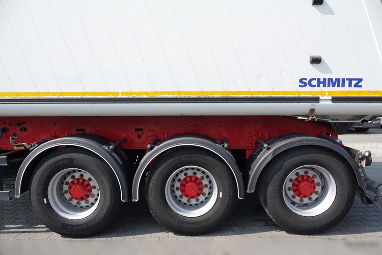 Schmitz -CARGOBULL / WYWROTKA 40 M3 / MULDA ALUMINIOWA / OŚ PODNOSZONA / SAF /SPROWADZONA zdjęcie 17