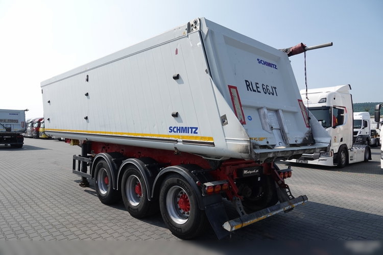 Schmitz -CARGOBULL / WYWROTKA 40 M3 / MULDA ALUMINIOWA / OŚ PODNOSZONA / SAF /SPROWADZONA zdjęcie 5