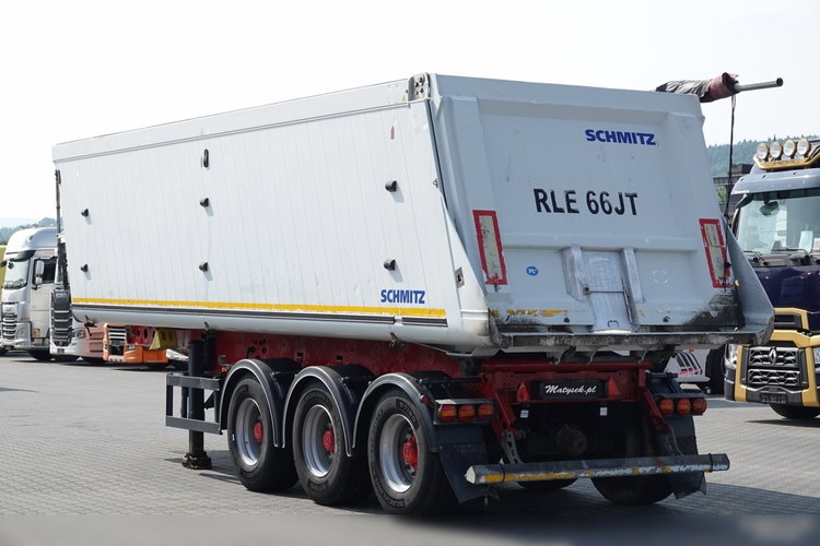 Schmitz -CARGOBULL / WYWROTKA 40 M3 / MULDA ALUMINIOWA / OŚ PODNOSZONA / SAF /SPROWADZONA zdjęcie 6