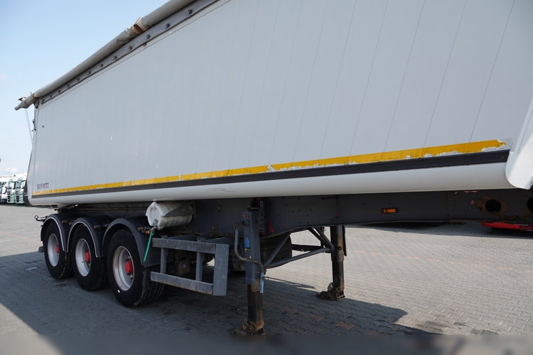 Schmitz -CARGOBULL / WYWROTKA 40 M3 / MULDA ALUMINIOWA / OŚ PODNOSZONA / SAF zdjęcie 9