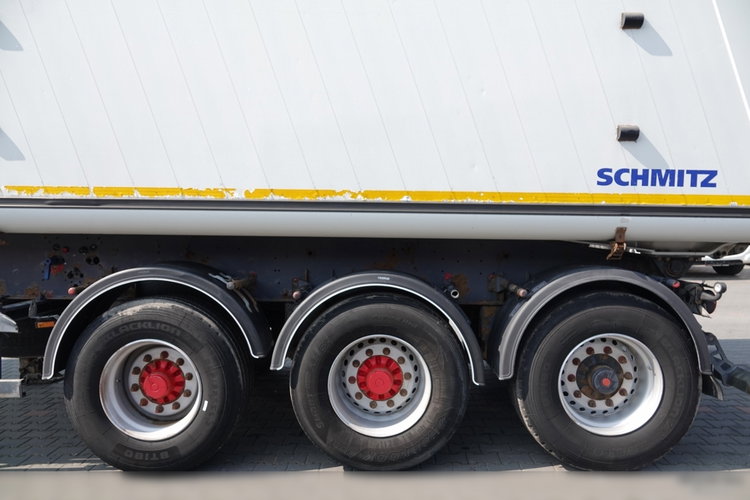 Schmitz -CARGOBULL / WYWROTKA 40 M3 / MULDA ALUMINIOWA / OŚ PODNOSZONA / SAF zdjęcie 18