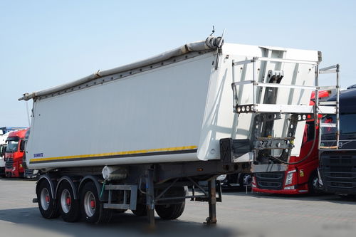 Schmitz -CARGOBULL / WYWROTKA 40 M3 / MULDA ALUMINIOWA / OŚ PODNOSZONA / SAF
