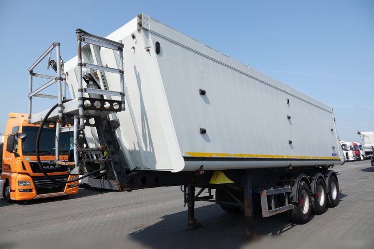 Schmitz -CARGOBULL / WYWROTKA 40 M3 / MULDA ALUMINIOWA / OŚ PODNOSZONA / SAF zdjęcie 4