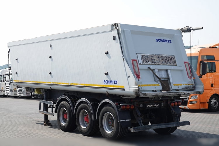 Schmitz -CARGOBULL / WYWROTKA 40 M3 / MULDA ALUMINIOWA / OŚ PODNOSZONA / SAF zdjęcie 6