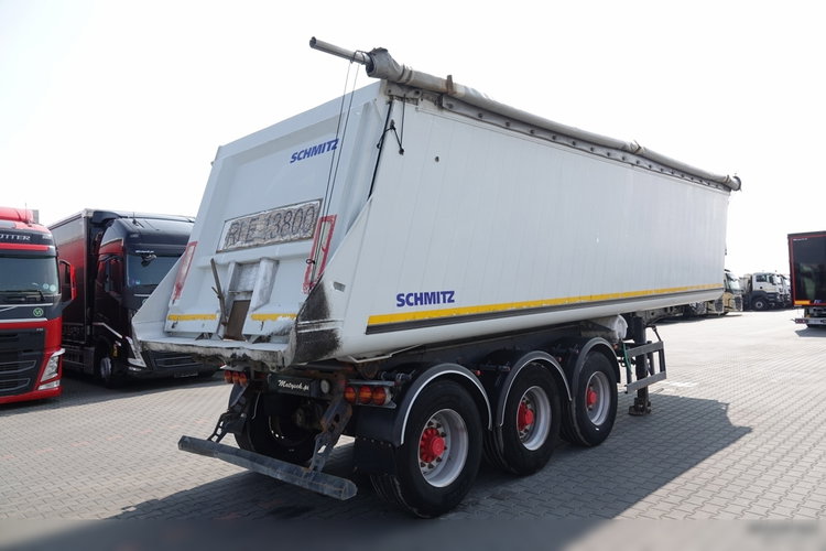 Schmitz -CARGOBULL / WYWROTKA 40 M3 / MULDA ALUMINIOWA / OŚ PODNOSZONA / SAF zdjęcie 7
