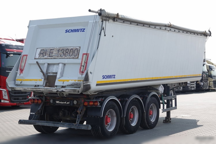 Schmitz -CARGOBULL / WYWROTKA 40 M3 / MULDA ALUMINIOWA / OŚ PODNOSZONA / SAF zdjęcie 8