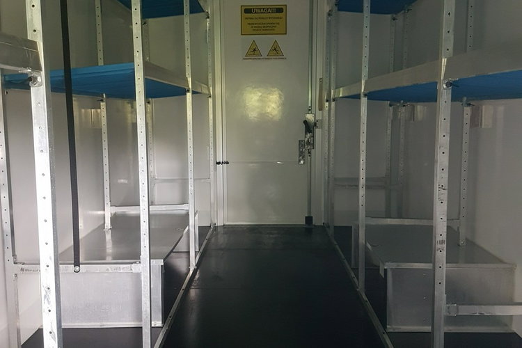 Iveco Daily KONTENER NISKOPODŁOGOWY 4.43x2.23x2.42 SKLEP BAR FOODTRUCK KAMPER AC zdjęcie 32