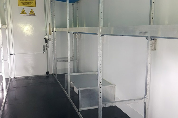 Iveco Daily KONTENER NISKOPODŁOGOWY 4.43x2.23x2.42 SKLEP BAR FOODTRUCK KAMPER AC zdjęcie 33