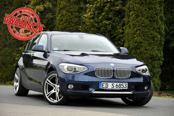 BMW 120 2.0d(184KM) Lift Bi-Xenon Led Skóry Parktronik I Wł Alu18"ASO BMW
