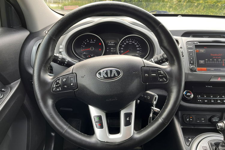 Kia Sportage 2.0 Automat Kamera Grzane Fotele Alu Ks Serw Stan BDB Bezwypadk Opłaco zdjęcie 16