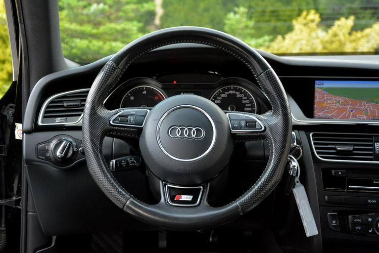 Audi A4 2.0TDI(190KM)Quattro 3xS-line Ledy BI-Xenon Skóry Navi MMI Alu19 zdjęcie 24