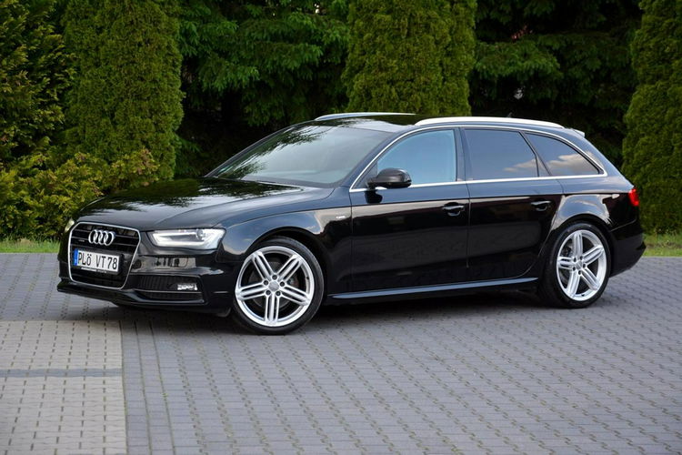 Audi A4 2.0TDI(190KM)Quattro 3xS-line Ledy BI-Xenon Skóry Navi MMI Alu19 zdjęcie 3