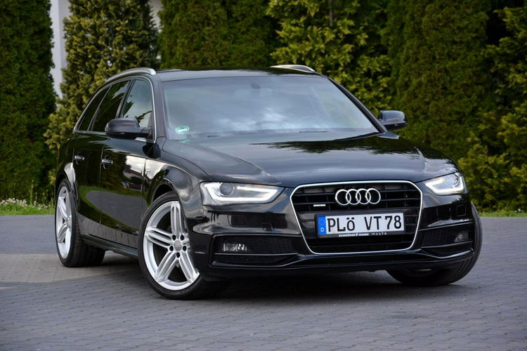 Audi A4 2.0TDI(190KM)Quattro 3xS-line Ledy BI-Xenon Skóry Navi MMI Alu19 zdjęcie 9