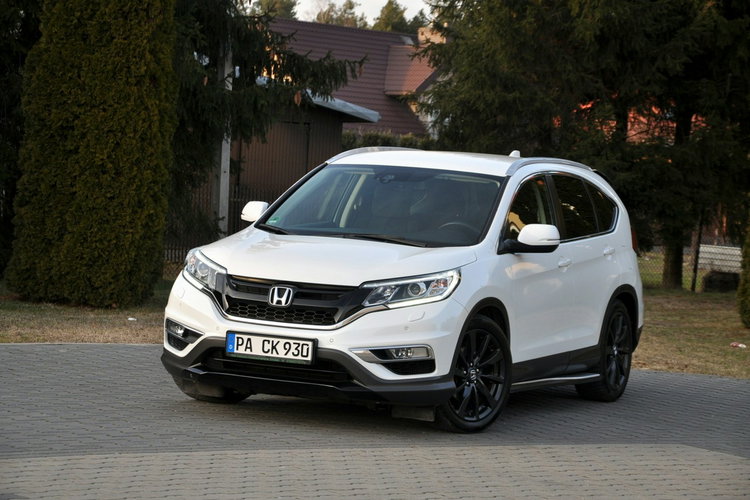 Honda CR-V 1.6d(160KM) 4WD Bi-Xenon Led Navi Skóry Progi Chrom I Wł Alu19"ASO zdjęcie 9