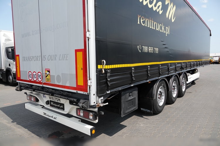 Wielton FIRANKA  /MULDA DO STALI - 9 M / COILMULDA / OŚ PODNOSZONA / SAF / MAŁO UŻYWANA zdjęcie 12