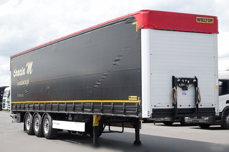 Wielton FIRANKA  /MULDA DO STALI - 9 M / COILMULDA / OŚ PODNOSZONA / SAF / MAŁO UŻYWANA zdjęcie 1