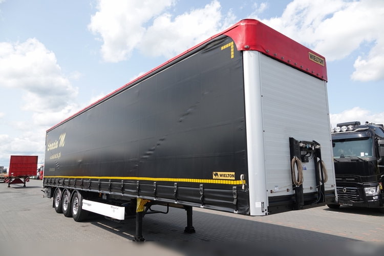 Wielton FIRANKA  /MULDA DO STALI - 9 M / COILMULDA / OŚ PODNOSZONA / SAF / MAŁO UŻYWANA zdjęcie 2