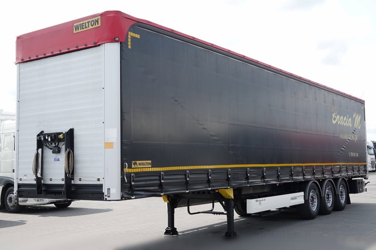 Wielton FIRANKA  /MULDA DO STALI - 9 M / COILMULDA / OŚ PODNOSZONA / SAF / MAŁO UŻYWANA zdjęcie 3