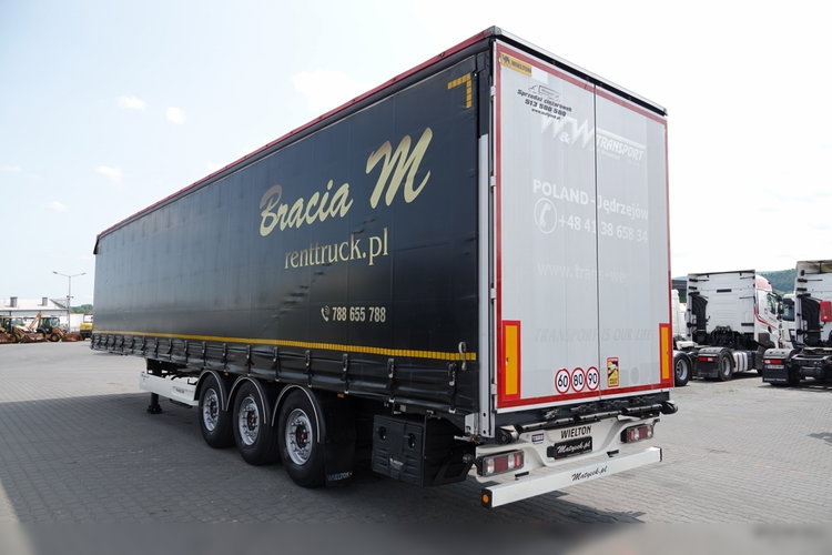 Wielton FIRANKA  /MULDA DO STALI - 9 M / COILMULDA / OŚ PODNOSZONA / SAF / MAŁO UŻYWANA zdjęcie 5