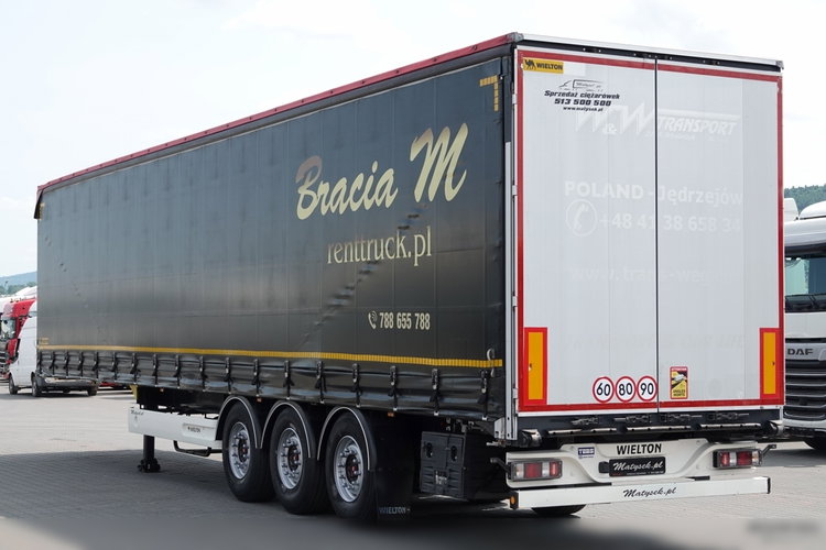 Wielton FIRANKA  /MULDA DO STALI - 9 M / COILMULDA / OŚ PODNOSZONA / SAF / MAŁO UŻYWANA zdjęcie 6