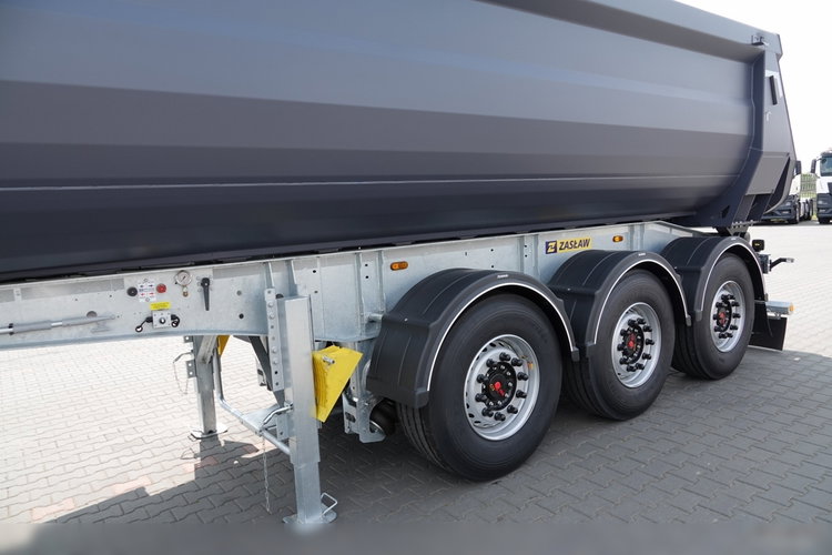 ZASŁAW WYWROTKA 25 m3 / FABRYCZNIE NOWA / OŚ PODNOSZONA /  STALOWA / RYNNA WANNA HP / DOSTĘPNA OD RĘKI zdjęcie 10