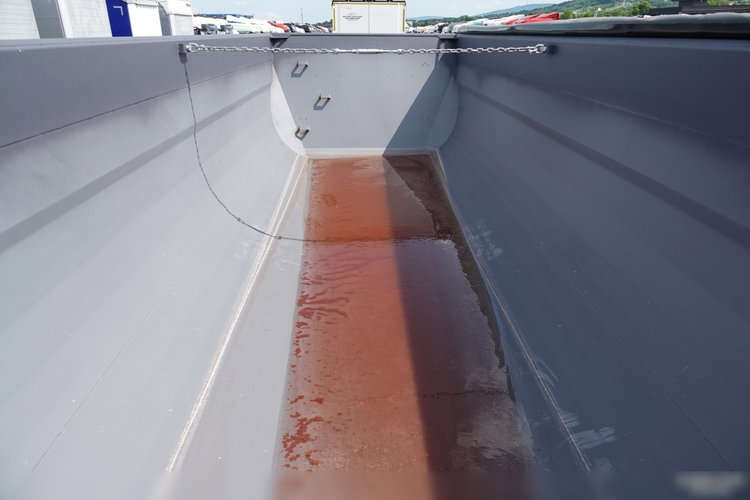 ZASŁAW WYWROTKA 25 m3 / FABRYCZNIE NOWA / OŚ PODNOSZONA /  STALOWA / RYNNA WANNA HP / DOSTĘPNA OD RĘKI zdjęcie 14