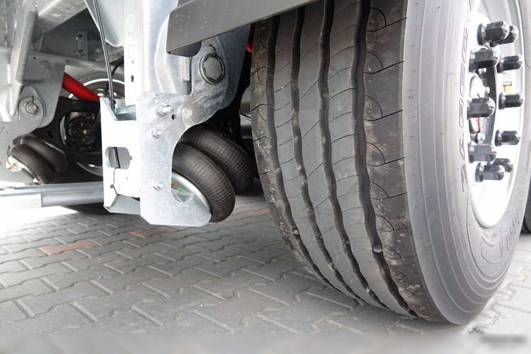 ZASŁAW WYWROTKA 25 m3 / FABRYCZNIE NOWA / OŚ PODNOSZONA /  STALOWA / RYNNA WANNA HP / DOSTĘPNA OD RĘKI zdjęcie 16