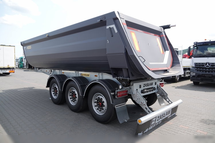 ZASŁAW WYWROTKA 25 m3 / FABRYCZNIE NOWA / OŚ PODNOSZONA /  STALOWA / RYNNA WANNA HP / DOSTĘPNA OD RĘKI zdjęcie 5