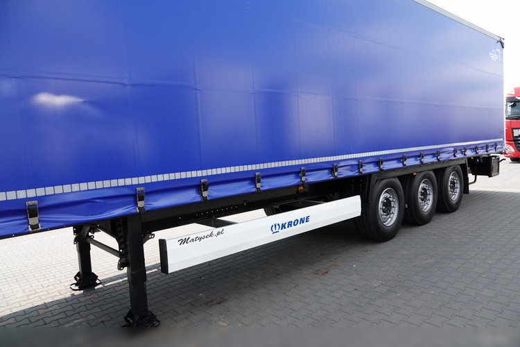 Krone / FIRANKA / STANDARD / OPONY 100% / DACH PODNOSZONY / OŚ PODNOSZONA zdjęcie 10