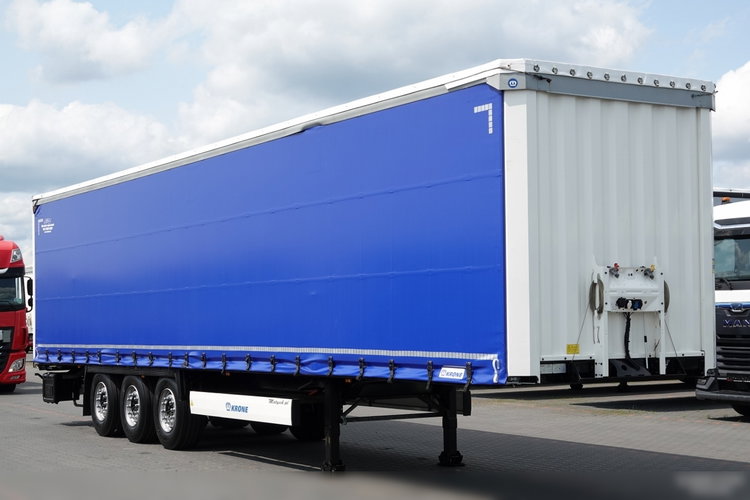 Krone / FIRANKA / STANDARD / OPONY 100% / DACH PODNOSZONY / OŚ PODNOSZONA zdjęcie 1