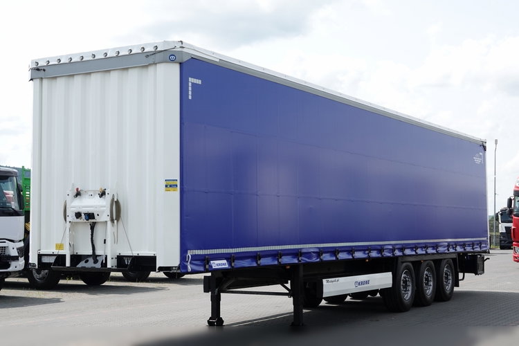 Krone / FIRANKA / STANDARD / OPONY 100% / DACH PODNOSZONY / OŚ PODNOSZONA zdjęcie 3