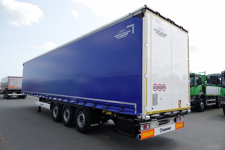 Krone / FIRANKA / STANDARD / OPONY 100% / DACH PODNOSZONY / OŚ PODNOSZONA zdjęcie 5