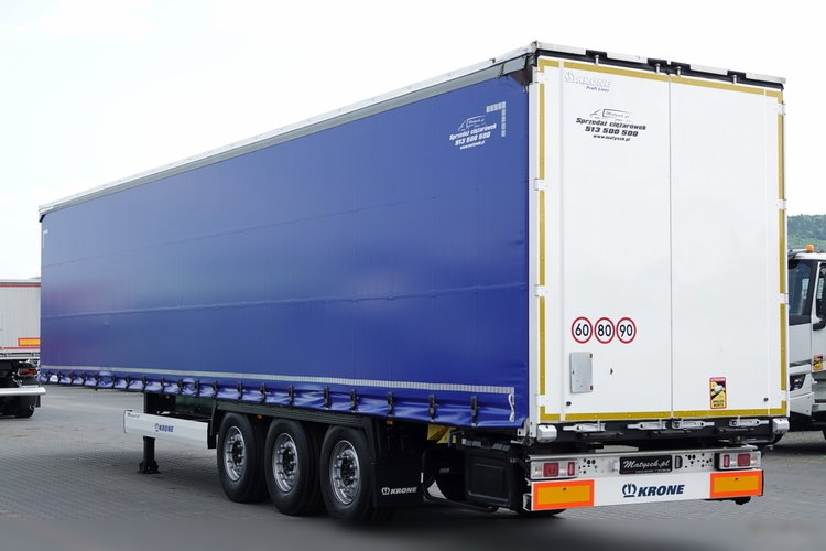 Krone / FIRANKA / STANDARD / OPONY 100% / DACH PODNOSZONY / OŚ PODNOSZONA zdjęcie 6