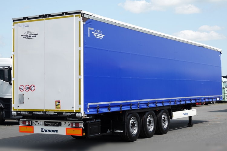 Krone / FIRANKA / STANDARD / OPONY 100% / DACH PODNOSZONY / OŚ PODNOSZONA zdjęcie 8