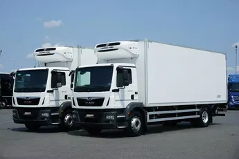 MAN TGM / 18.250 / EURO 6 / CHŁODNIA + WINDA / 18 PALET / ŁAD. 9150 KG