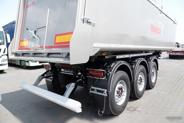 Reisch WYWROTKA 31 m3 / RHKS / PODŁOGA 8MM / FABRYCZNIE NOWA / OŚ PODNOSZONA  / osie SAF / NIEUŻYWANA zdjęcie 13